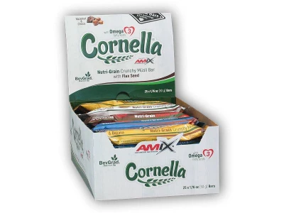 Amix 25x Cornella Crunchy Muesli Bar 50g MIX Amix 25x Cornella Crunchy Muesli Bar 50g MIX