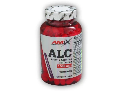Amix ALC with Taurine + Vitamin B6 120 kapslí Amix ALC with Taurine + Vitamin B6 120 kapslí