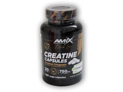Amix Black Line Creatine Creapure 120 kapslí Amix Black Line Creatine Creapure 120 kapslí