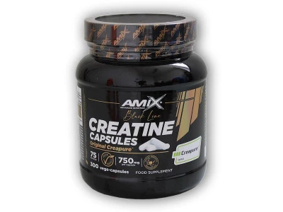 Amix Black Line Creatine Creapure 300 kapslí Amix Black Line Creatine Creapure 300 kapslí