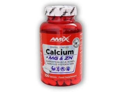 Amix Calcium + Magnesium + Zinek 100 tablet Amix Calcium + Magnesium + Zinek 100 tablet