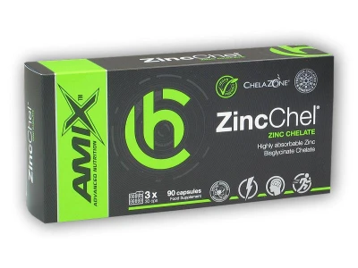 Amix ChelaZone ZincChel 90 Vcps - Zinc Chelate Amix ChelaZone ZincChel 90 Vcps - Zinc Chelate
