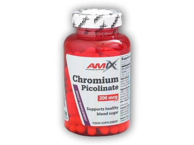 Amix Chromium Picolinate 200mcg 100 kapslí Amix Chromium Picolinate 200mcg 100 kapslí