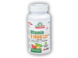 Amix GreenDay ProVEGAN Vitamín C 1000mg s Acerolou 60 kapsúl