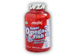 Amix Super Omega 3 Fish Oil 1000mg 180 kapslí