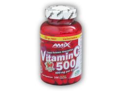 Amix Vitamin C 500mg + Rose Hips 125 kapslí Amix Vitamin C 500mg + Rose Hips 125 kapslí