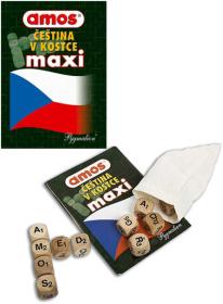 AMOS Hra čeština v kostce Maxi (společenská hra) AMOS Hra čeština v kostce Maxi (společenská hra)