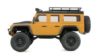 Amewi AMXRock D90 oranžový 4WD 1:16 RTR LED rampa RC crawler