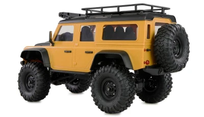 Amewi AMXRock D90 oranžový 4WD 1:16 RTR LED rampa RC crawler