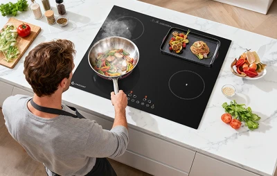 AMZCHEF CE-T-72CB4xyP200-LBHA černá 4-plotýnková keramická varná deska