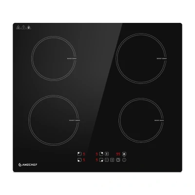 AMZCHEF CE-T-74IB4xyzf-CS černá čtyřzónová indukční varná deska