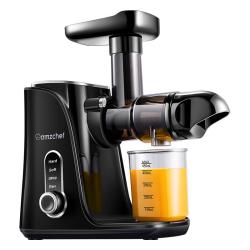 Amzchef GM3001-BK pomaloběžný odšťavňovač (černý)