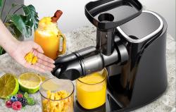 Amzchef GM3001-BK pomaloběžný odšťavňovač (černý)