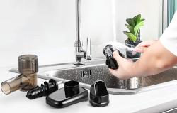 Amzchef GM3001-BK pomaloběžný odšťavňovač (černý)