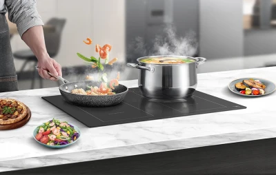 AMZCHEF CE-FS-I72S-FFDD06 černá indukční varná deska se 4 varnými zónami