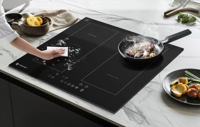 AMZCHEF CE-FS-I72S-FFDD06 černá indukční varná deska se 4 varnými zónami