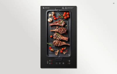 Amzchef CE-FS-IRC119B33 černá indukční varná deska