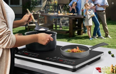 AMZCHEF CE-FS-IRC128D35 černá indukční varná deska