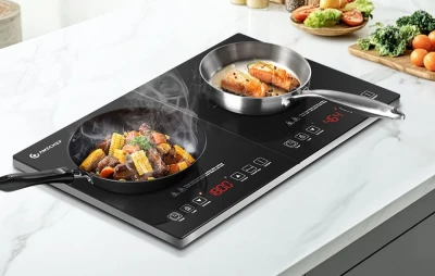 AMZCHEF FYM35-S16 černá dvouzónová indukční varná deska