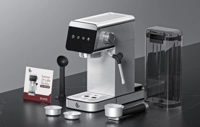 Amzchef kávovar CE-AZ-EM1501-SV (stříbrný)