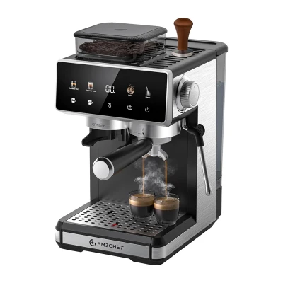 Amzchef kávovar CE-CM5560-SV (stříbrný)