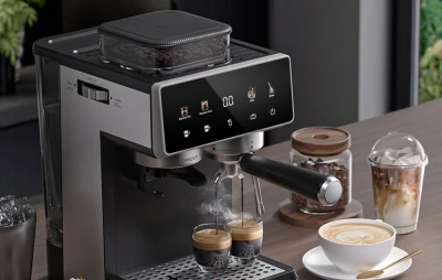 Amzchef kávovar CE-CM5560-SV (stříbrný)