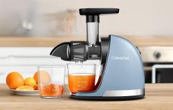 Amzchef Pomaloběžný odšťavňovač 1501-BU-SM (modrý)