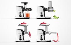 Amzchef Pomaloběžný odšťavňovač GM3001-WT (bílý)