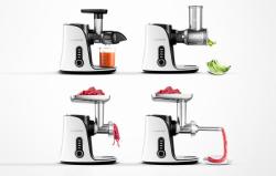 Amzchef Pomaloběžný odšťavňovač GM3001-WT (bílý) (VÝPRODEJ)