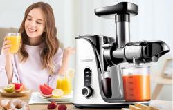 Amzchef Pomaloběžný odšťavňovač GM3001-WT (bílý) (VÝPRODEJ)