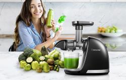 Amzchef Pomalý odšťavňovač 1501-BK-SM (černý)