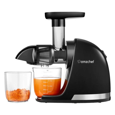 Amzchef Pomalý odšťavňovač 1501-BK-SM (černý) Amzchef Pomalý odšťavňovač 1501-BK-SM (černý)