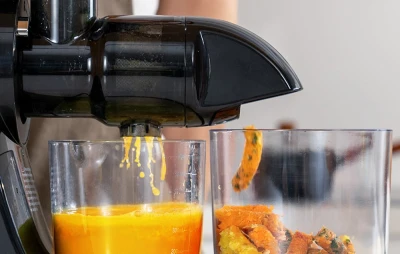 Amzchef Pomalý odšťavňovač 1501-BK-SM (černý)