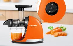 Amzchef Pomalý odšťavňovač 1501-OG-SM (oranžový).