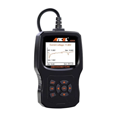 Ancel AD530 černý OBD2 diagnostický skener