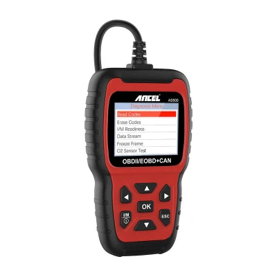 Ancel AS500/AC105 červeno-černý OBD2 diagnostický skener