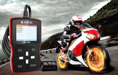 Ancel Diagnostický skener motocyklov MT100