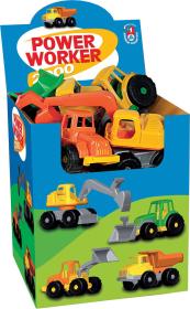 Androni Autíčko plastové stavební stroj na písek 4 druhy