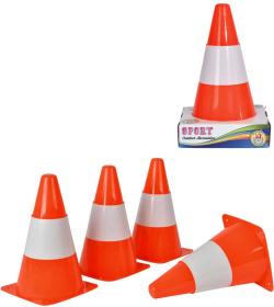 ANDRONI Kužely dopravní výstražné 29cm set 4ks plast