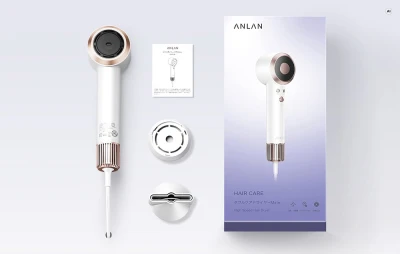 Anlan Platinum Series bílý fén