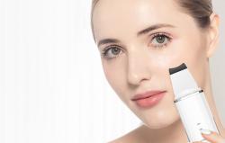 Anlan Ultrazvukový peeling pokožky - špachtle ALCPJ07-02 (bílý)