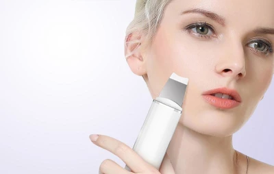 Anlan Ultrazvukový peeling pokožky - špachtle ALCPJ07-02 (biely)