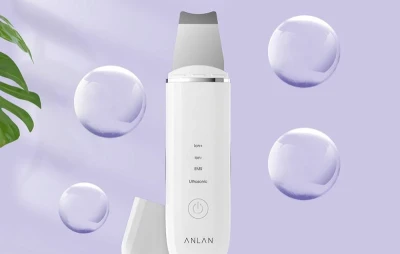 Anlan Ultrazvukový peeling pokožky - špachtle ALCPJ07-02 (bílý) (VÝPRODEJ)