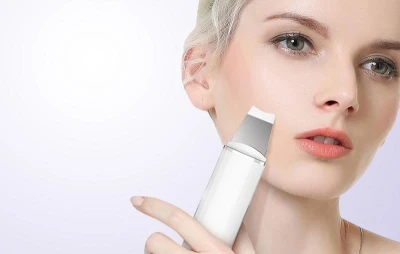 Anlan Ultrazvukový peeling pokožky - špachtle ALCPJ07-02 (bílý) (VÝPRODEJ)