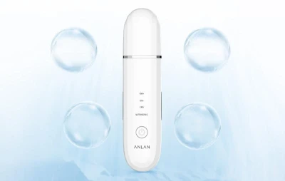 Anlan Ultrazvukový peeling pokožky - špachtle ALCPJ07-02 (bílý) (VÝPRODEJ)