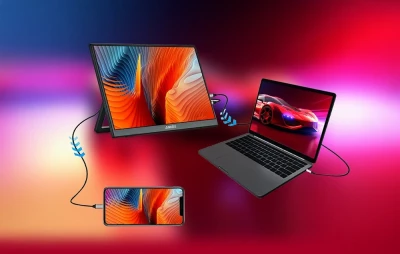 Anmite A140W05 černý 14" přenosný monitor