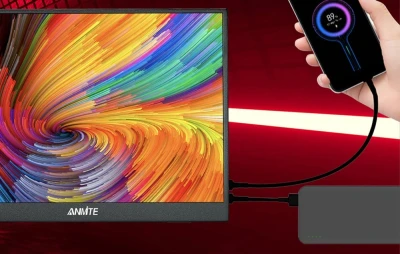 Anmite A140W05 černý 14" přenosný monitor