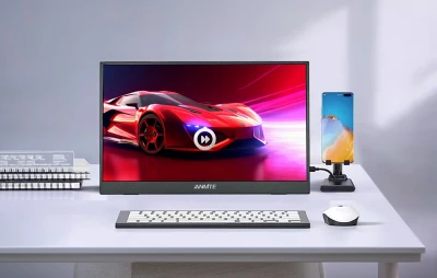 Anmite A140W05T 14" černý přenosný monitor