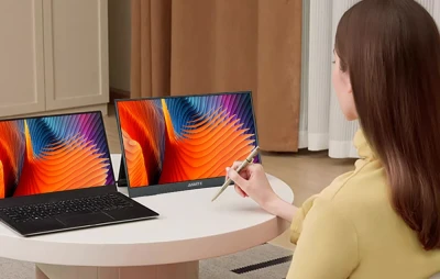 Anmite A140W05T 14" černý přenosný monitor