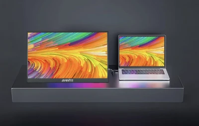 Anmite A160W03 černý 16" přenosný monitor